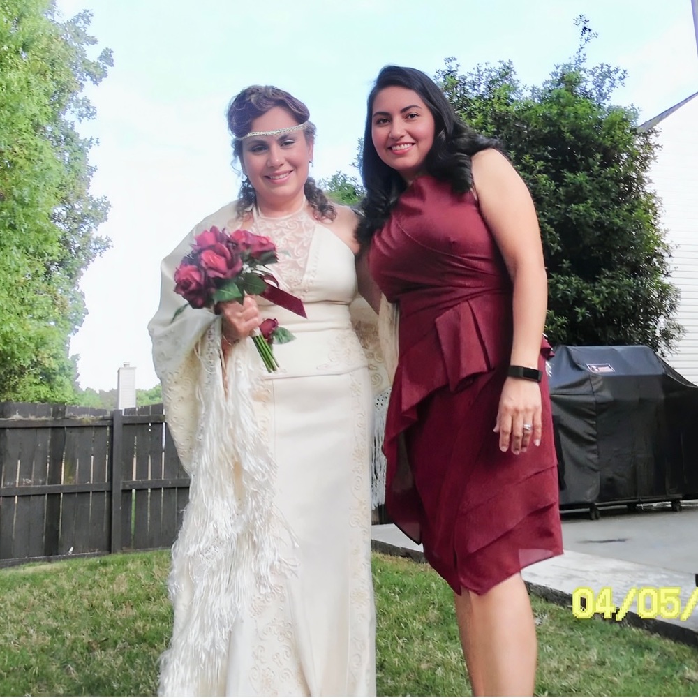 Beautiful and unique bridal outfit